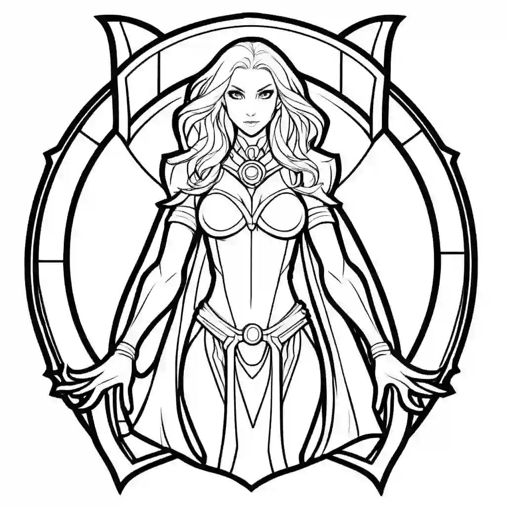 Elementals coloring pages